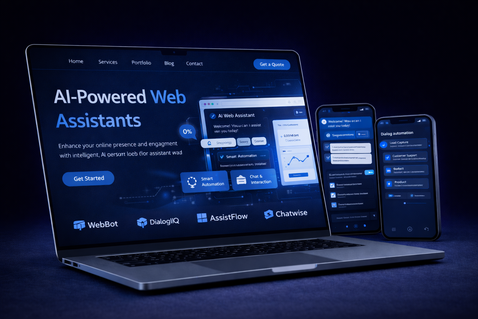 AI-Powered Web Assistants