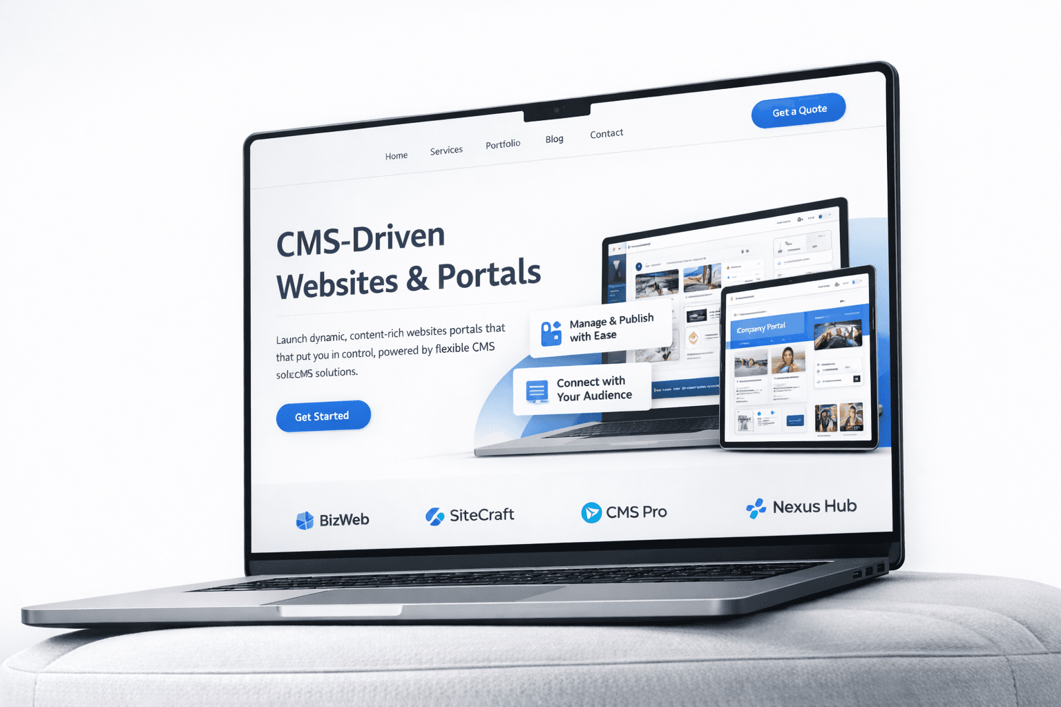 CMS-Driven Websites & Portals