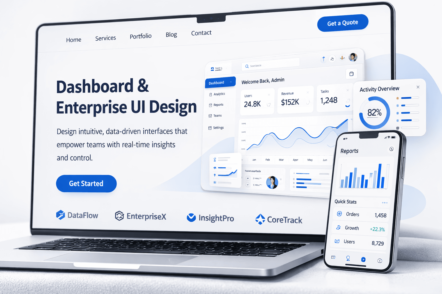 Dashboard & Enterprise UI Design