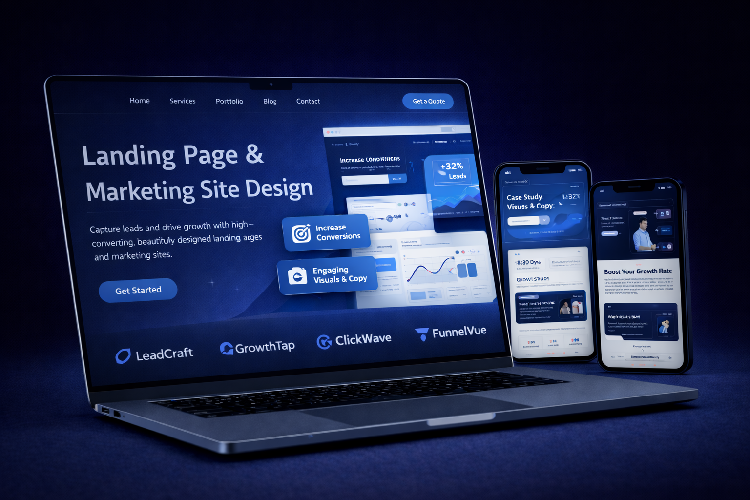 Landing Page & Marketing Site Design