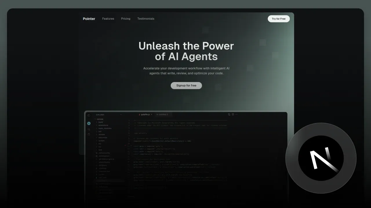 Portfolio pointer-landing-page.webp